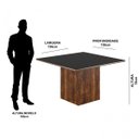 Ver imagem 3 de Conjunto Sala de Jantar Mesa com Tampo de Vidro e 6 Cadeiras Atena Sonetto Móveis