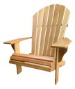 Ver imagem 1 de Cadeira Adirondack Jardim Externa Madeira Garapa com Stain Stain Adirondack