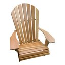 Ver imagem 3 de Cadeira Adirondack Jardim Externa Madeira Garapa com Stain Stain Adirondack