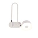 Ver imagem 1 de Arandela Bella Muffin Gn004s Led 12w 3000k Articulável Metal Branco