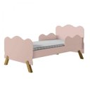 Ver imagem 2 de Mini Cama Infantil com Proteção Lateral Rosa