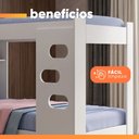 Ver imagem 7 de Cama Beliche de Solteiro Floripa J&A Móveis