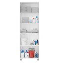 Ver imagem 3 de Armário Multiuso Vegas 2 Portas com Chave Branco San Marino