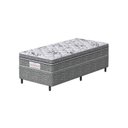Ver imagem 2 de Conjunto Box Solteiro Mola Ensacada Prodormir Outback New Cinza