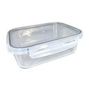 Ver imagem 1 de Pote Hermético Vidro Borossilicato Tampa de Silicone 1040ml