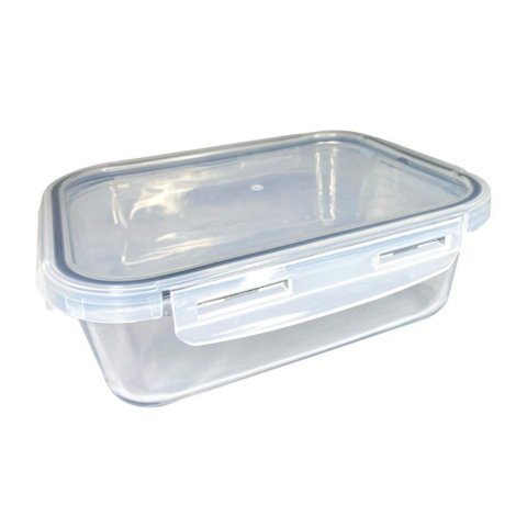Pote Hermético Vidro Borossilicato Tampa de Silicone 1040ml