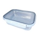 Ver imagem 3 de Pote Hermético Vidro Borossilicato Tampa de Silicone 1040ml