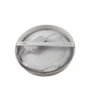 Ver imagem 2 de Plafon Sobrepor 18w Redondo Branco Quente Cozinha Banheiro