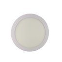 Ver imagem 3 de Plafon Sobrepor 18w Redondo Branco Quente Cozinha Banheiro