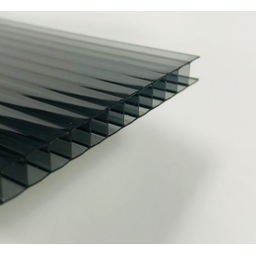Chapa de Policarbonato Alveolar Fume 2,10x6,00x6mm - 1