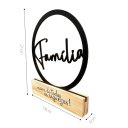 Ver imagem 2 de Palavra Família, Decoração Casa, Totem Família, Decoração Afetiva