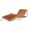 Ver imagem 3 de Espreguiçadeira Poltrona Mawi Yescasa