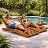 Espreguiçadeira Poltrona Mawi Yescasa - 4