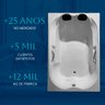 Banheira Dupla Tulipa Imersão em Acrílico - 220v - 5