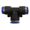 Ver imagem 3 de União Emenda em T Pu 6mm | Engate Rápido Pneumático | Compressores