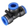 União Emenda em T Pu 6mm | Engate Rápido Pneumático | Compressores - 1