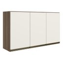 Ver imagem 1 de Armário de Cozinha Aéreo 120cm Maly N03 Carvalho/off White - Mpozenato