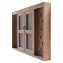 Ver imagem 3 de Janela de Correr com Tela 6 Folhas Celeiro 120x180cm Madersilva