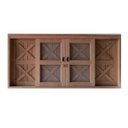 Ver imagem 5 de Janela de Correr com Tela 6 Folhas Celeiro 120x180cm Madersilva