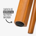 Ver imagem 6 de Kit 2 Cadeira de Jantar Madeira Maciça Manuela Estofada Premium Ergonomica Confortável Di Franco