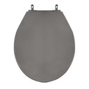 Ver imagem 1 de Assento Sanitário Poliéster para Louça Porto (luzarte) Aço (reb. Oculto) Cinza Escuro