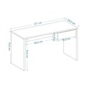 Ver imagem 5 de Mesa Gamer Escrivaninha para Computador Drx 9000 Quarto - Preto
