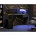 Ver imagem 2 de Mesa Gamer Escrivaninha para Computador Drx 9000 Quarto - Preto