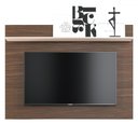 Ver imagem 2 de Painel para Tv até 55 Polegadas San Nogueira Real/off White - Pnr Móveis