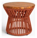 Ver imagem 5 de Mesa de Centro Corda Náutica e Tampo de Madeira Terracota