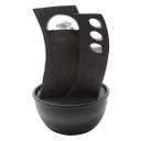 Ver imagem 5 de Fonte De Água Decorativa Cascata 2 Quedas Luz De Led Bivolt