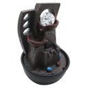 Ver imagem 4 de Fonte De Água Decorativa Cascata 2 Quedas Luz De Led Bivolt