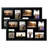 Kit 2 Multifoto Porta Retrato de Parede 30x60 16 Fotos 10x15 - 1