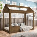 Ver imagem 1 de Cama Montessoriana Infantil Montessoriana Crystal Baby J&A Móveis