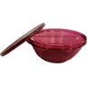 Tupperware Kit 2 Peças Tigelas Desing Policarbonato Vermelho Kit 2 Peças Tigelas Desing Policarbonat - 4