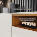Ver mais imagens de Rack para Tv 220cm 04 Portas Domus Bege Off White/Cinamomo