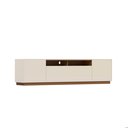 Ver imagem 2 de Rack para Tv 220cm 04 Portas Domus Bege Off White/Cinamomo