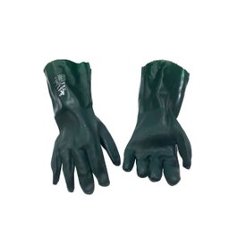 Luva Forrada Pvc 35cm Esgoto Produtos Quimicos CA 3 Pares - 3