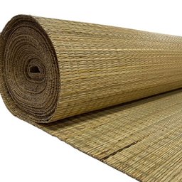 Esteira de Junco Natural 2,50mt X 80cm para Cobertura Decoração - 1