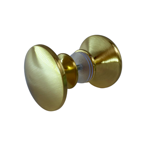 Puxador para Box Redondo Cereja 38mm Dourado