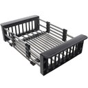 Ver imagem 4 de Cuba Gourmet Quadrada Preta de Aço Inox 60x40cm com Acessórios - Cub-007 - Stillus Home
