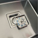 Ver imagem 3 de Cuba Gourmet Quadrada Preta de Aço Inox 60x40cm com Acessórios - Cub-007 - Stillus Home