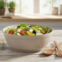 Ver imagem 6 de Saladeira Luna 5L Bege Linha Servir Grande Plástico Tigela Redonda Bowl Bacia