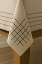 Ver mais imagens de Toalha de Mesa Viena 10 Lugares Algodão 1,40 x 3,00 m Creme Santa Sofia