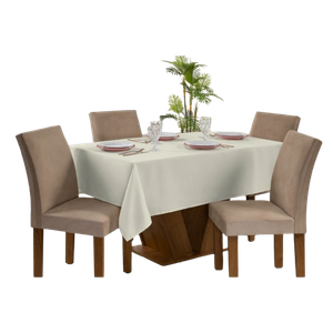 Kit C/ 10 Toalhas de Oxford 1,50mx1,50m Atacado Buffet Festa:palha