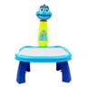 Projetor para Desenho Infantil Mesa Pintura de Projeção Magica Brinquedos Aprendizagem Galinha Azul - 1