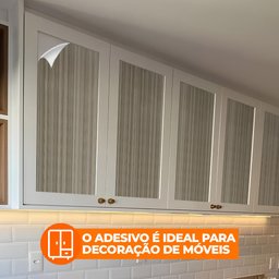 Papel de Parede Adesivo Lavavel com Textura Madeira Imbuia Bronze Envelhecido - 6