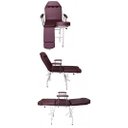 Ver imagem 2 de Kit Cadeira Podologia Vinho Mocho Armário e Brinde Fiscomed Kit para Podologia