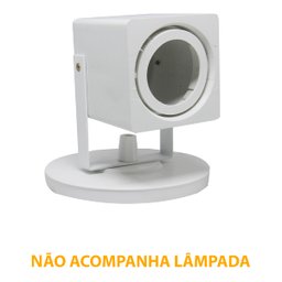 Spot Sobrepor Quadrado Direcionável GU10 C/ Canopla Branco - 5