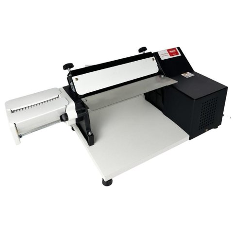 Cilindro Laminador para Massas Malta 28cm Preto com Talharim Bivolt