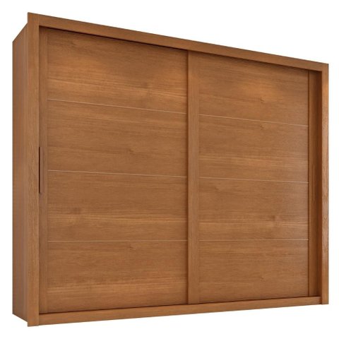 Guarda Roupa Casal 2 Portas de Correr 6 Gavetas Imperio 272 cm Cinamomo Zanz